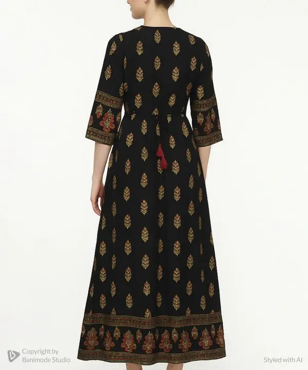 پيراهن ساحلي زنانه اندام كد 3001 - تصویر 2